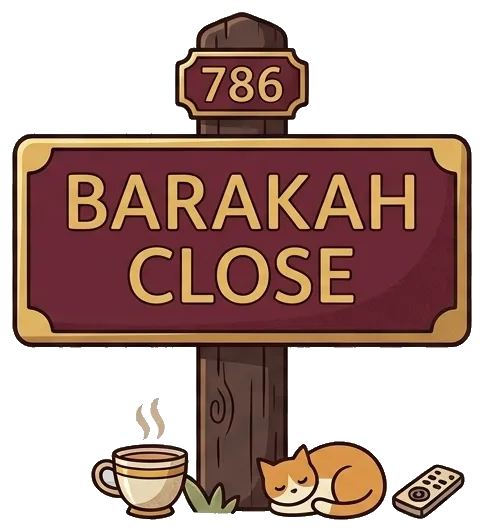 Barakah Close, No. 786 signpost